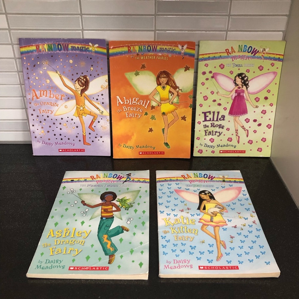 5 Rainbow Magic Music books